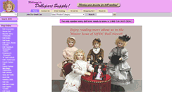 Desktop Screenshot of dollsparts.com
